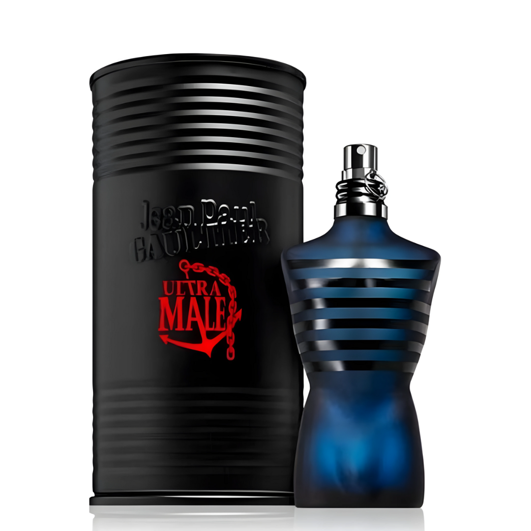 Combo de 3 parfums pour hommes – Dylan Blue de Versace, Phantom de Paco Rabanne et Ultra Male de Jean Paul Gaultier